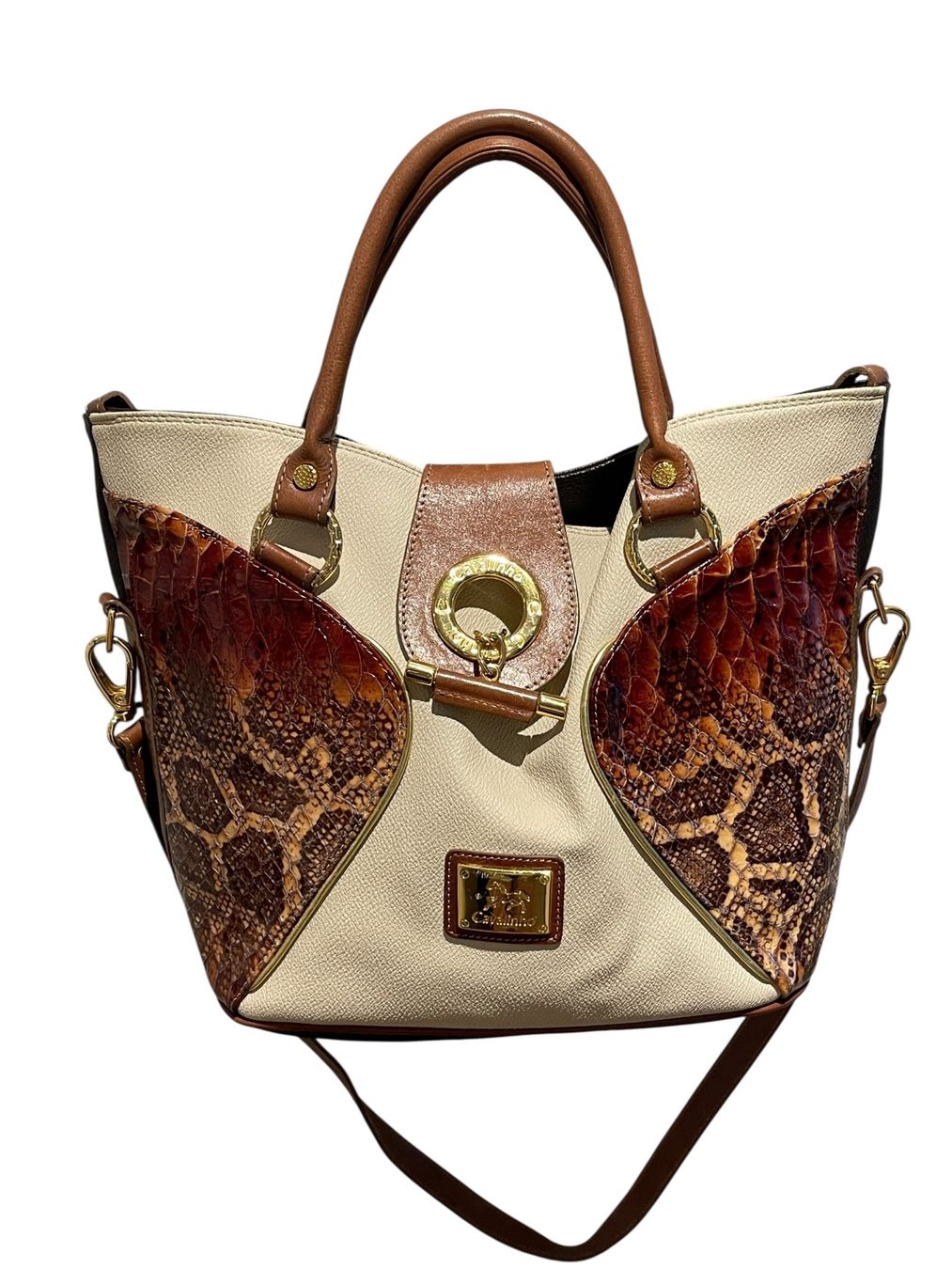 Borse da donna: CAVALINHO SHOPPER TASCHE MEGA HINGUCKER LEDER NP 250.- – Usato da LUZERN venduto da modeundlifestyle