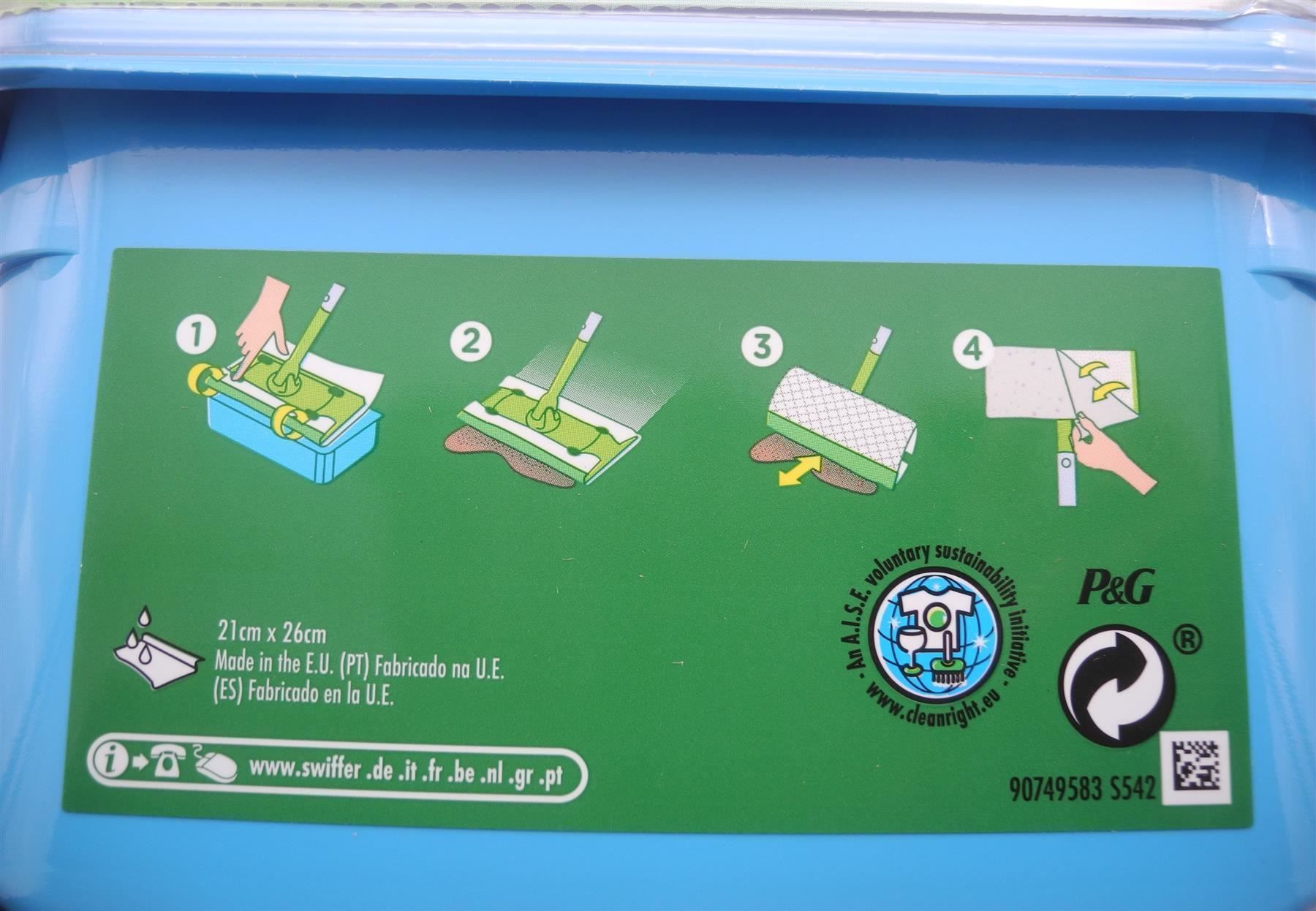 Aspirapolveri & Accessori: Swiffer Wet 24 feuchte Bodentücher – Nuovo e nell'imballaggio originale da Kottwil venduto da Crazyrolf 2