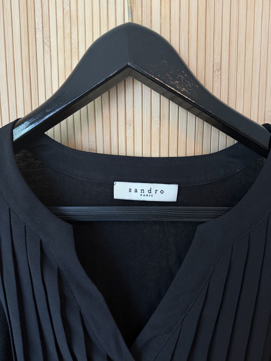 Sandro Camicette: Sandro Leinenblouse Gr 36 – Nuovo (secondo la descrizione) da Zürich venduto da gondeli2012 1