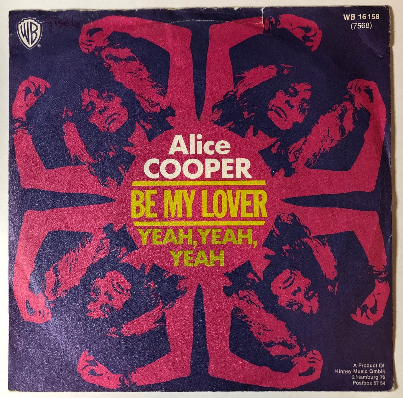 Dischi in vinile: ALICE COOPER - BE MY LOVER – Usato da Poliez-Pittet venduto da Newtown-Records