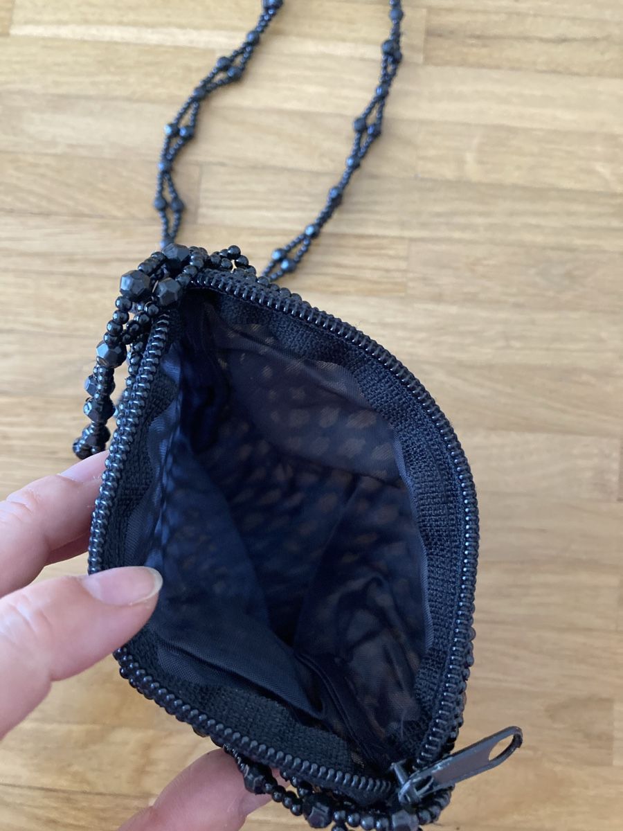 Borse da donna: Sommertasche mit Perlen und langer Kette neu – Nuovo (secondo la descrizione) da Schlieren venduto da cotopaxi06 1