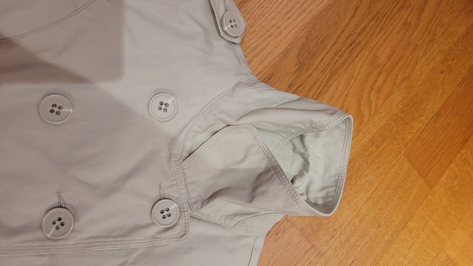 C&A Giacche: Uebergangsjacke beige, Grösse L von C&A – Nuovo (secondo la descrizione) da Neschwil venduto da flower_69 2