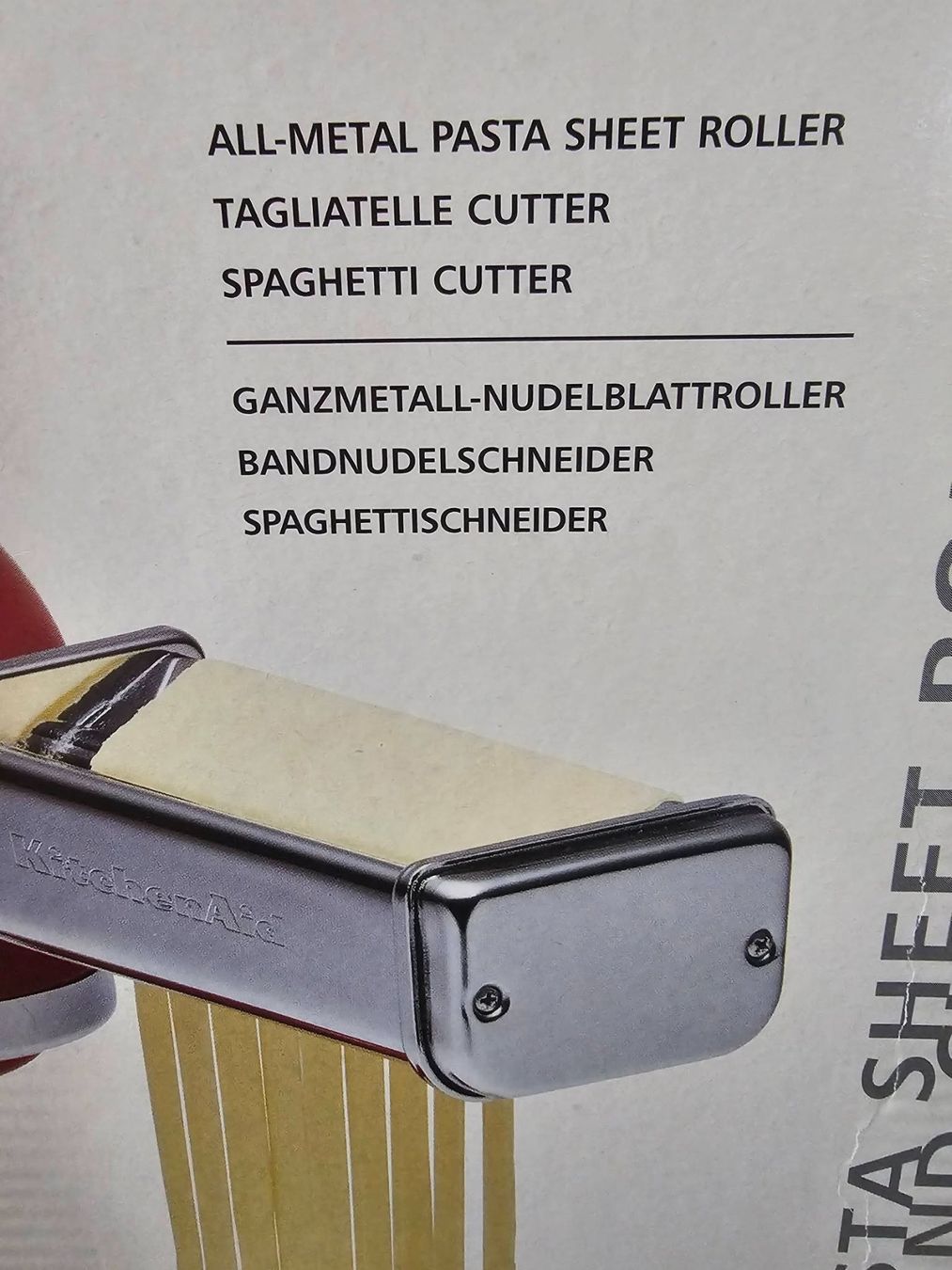 Kitchenaid Küchengeräte: Orig. KitchenAid Pasta Roller Set 5KPRA – Gebraucht aus Winterthur von BW.1994 3