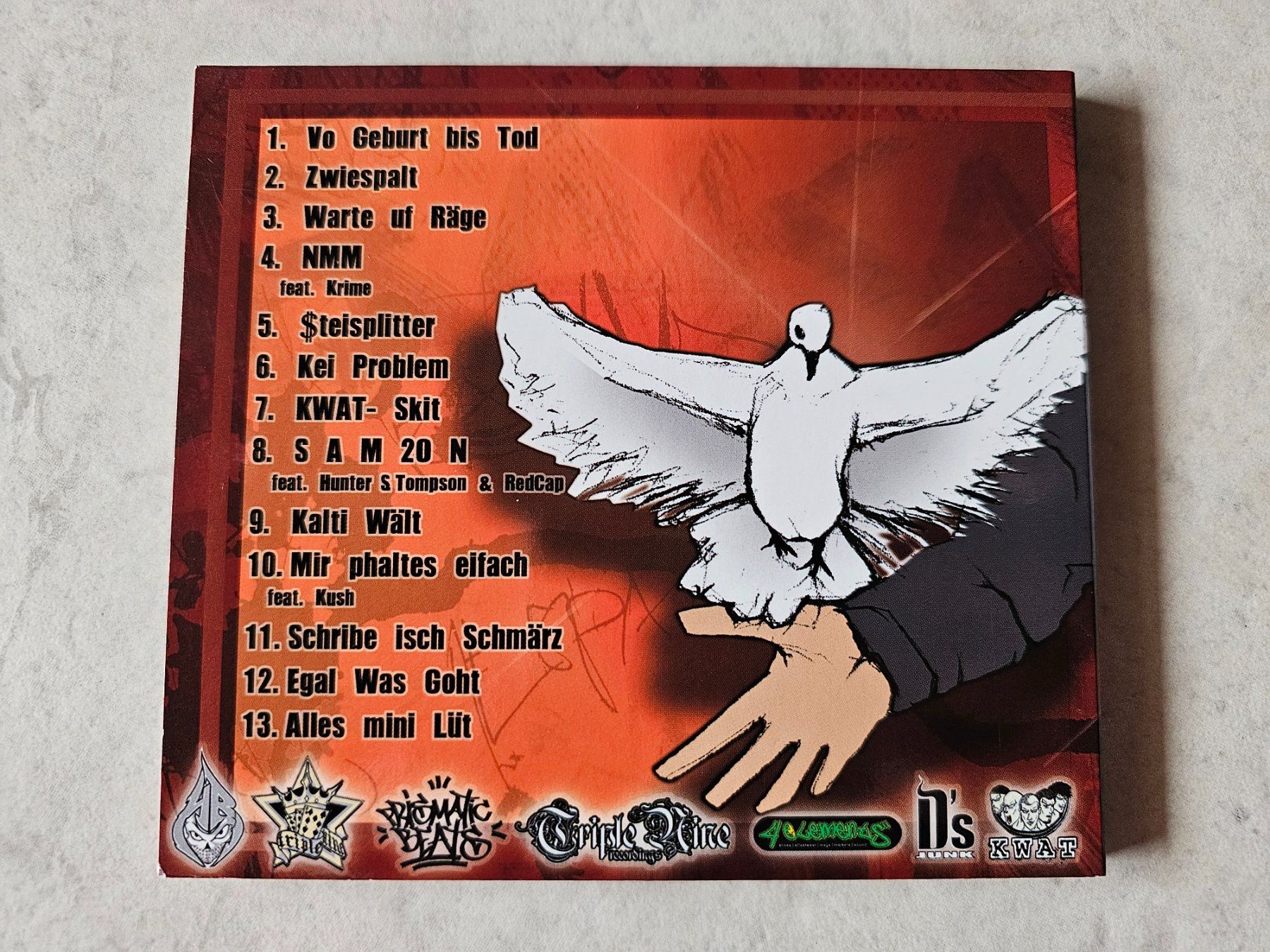 CD: Kid Bakabu & Contrast  -  Zwiespalt – Usato da Schneisingen venduto da backstore24 1