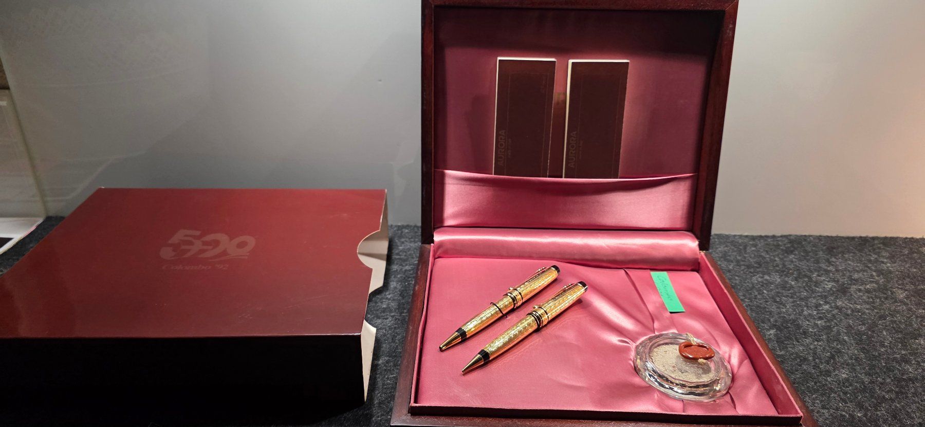 Aurora Penna & Evidenziatori: Kugelschreiber  und Bleistift von Aurora – Nuovo e nell'imballaggio originale da Niederbuchsiten venduto da Haeschmi