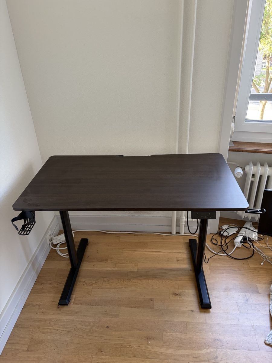 Bureaux: Standing desk with control panel and mat – D'occasion à Zürich par mar_h7x7