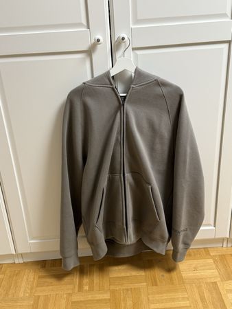 Essentials Fear of God Zip Hoodie Beige
