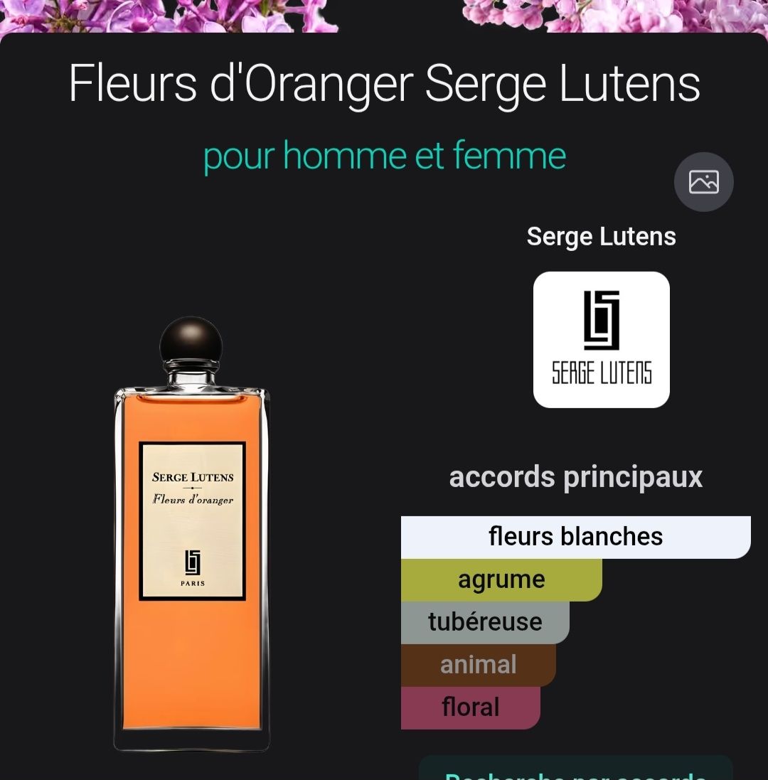 Serge Lutens Profumi & Eau de Toilette: Serge Lutens - fleur d'oranger – Usato da Morens FR venduto da Vanilla_gurl 2