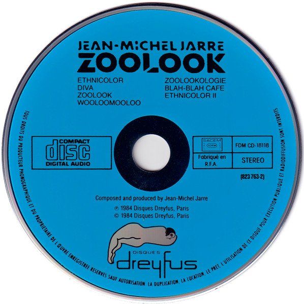 CD Jean-Michel Jarre - Zoolook (1984) (Gebraucht) in Möriken AG für CHF ...