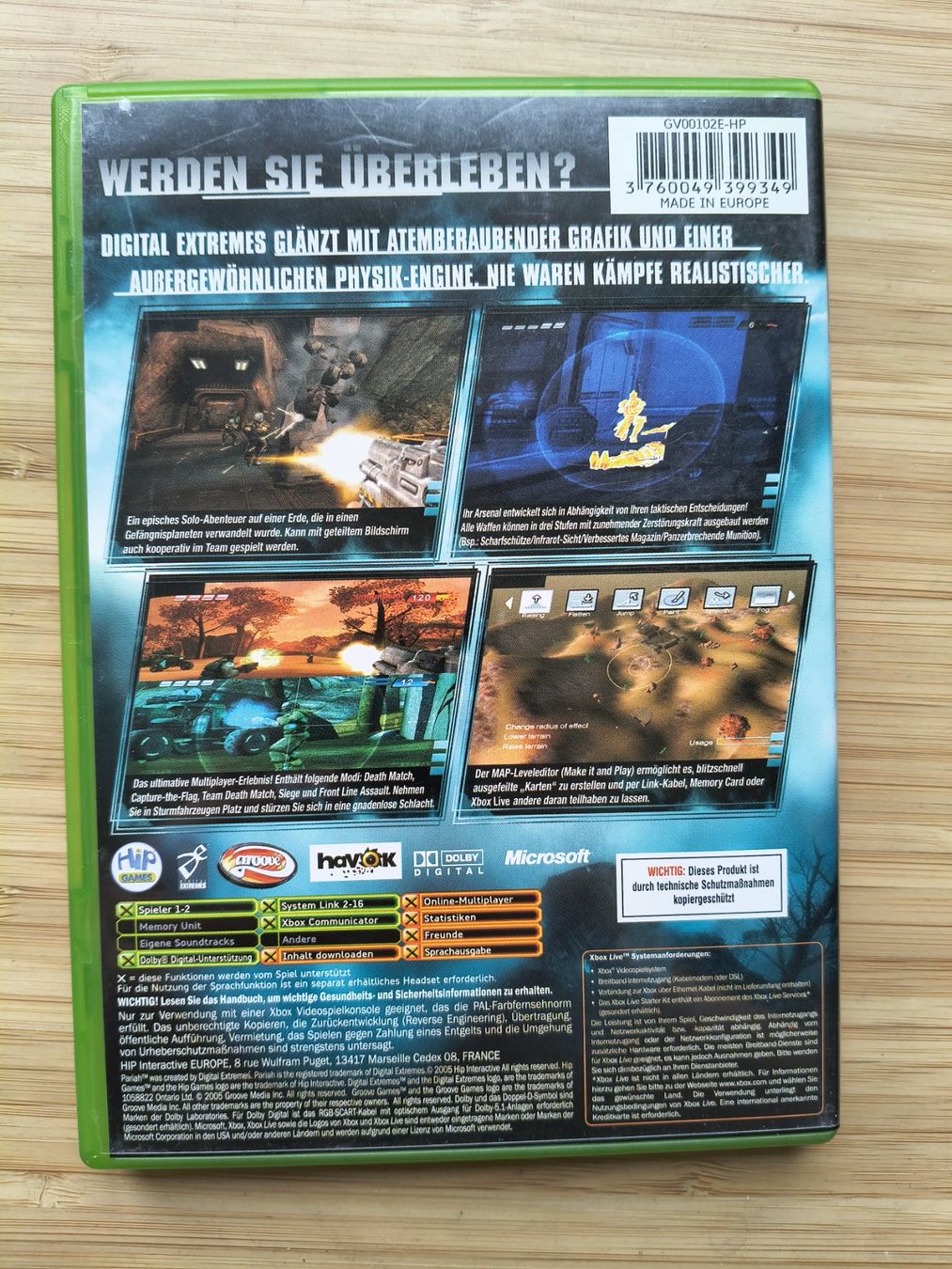 Giochi: Pariah (XBox) – Usato da Riedholz venduto da ste_96cd 1
