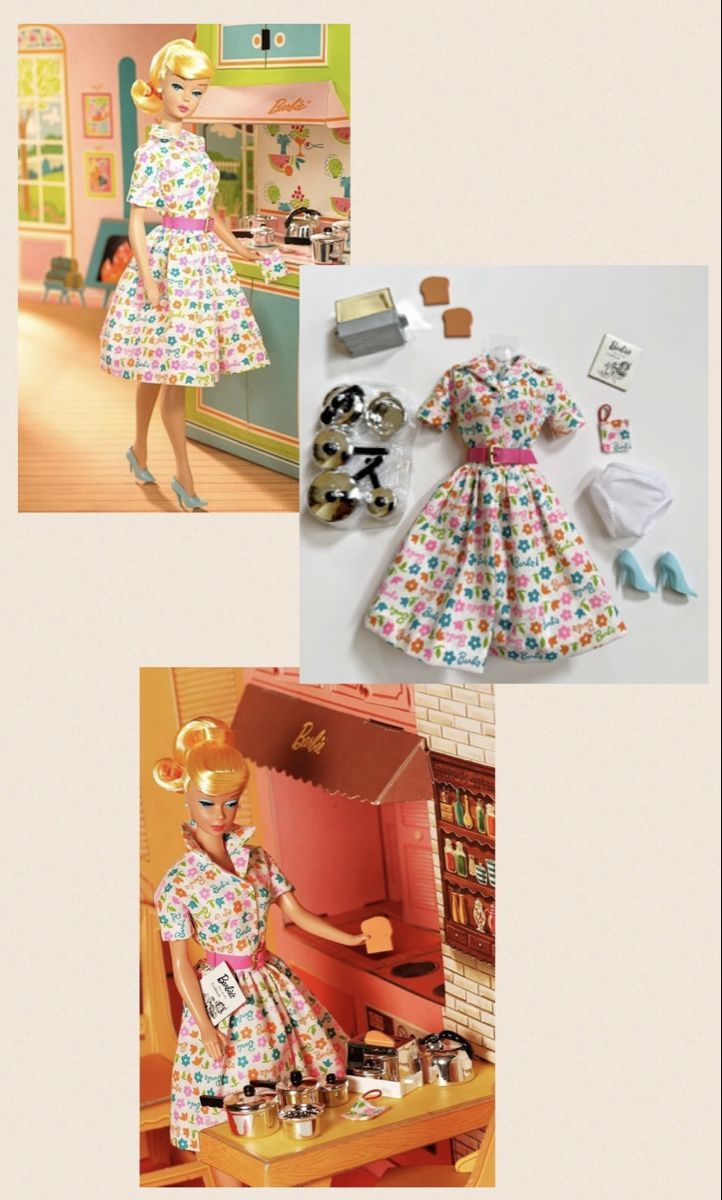 Puppen: Barbie, Learns to cook 1965, Repro 2007, NRFB – Neu und originalverpackt aus BÜLACH von arun8184 4