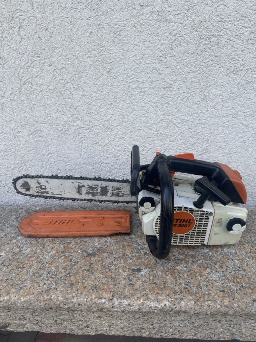 Stihl Seghe: Kettensäge Stihl MS 200 T – Usato da Meiringen venduto da Biker01 1