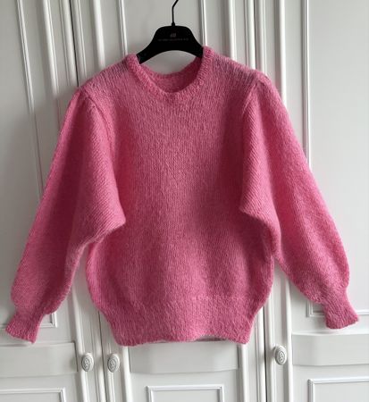 Ethereal Hand knit Mohair sweater pullover Doen style