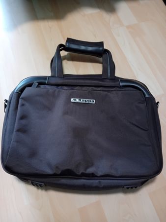 Laptoptasche Kappa dunkel braun mit mehreren Fächern neuwert