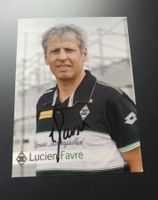Lucien Favre Top-Trainer original signierte Karte
