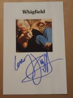 Whigfield - Saturday Night -  original Autogramm von 2004
