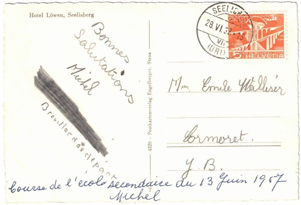 Cartoline postali: Seelisberg - 4 Bild AK – Usato da Binningen venduto da Mountainrider 1