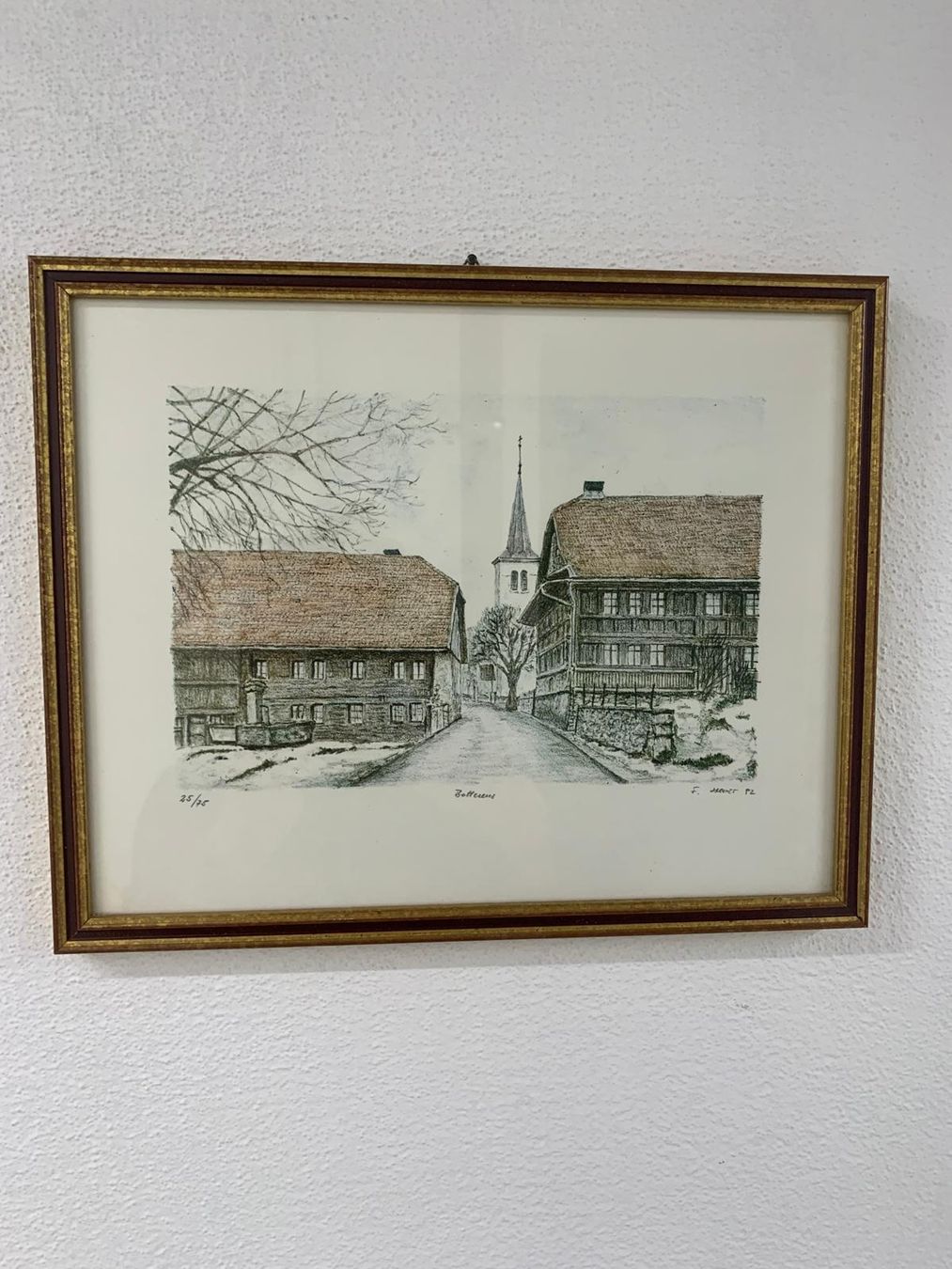 Grafiken & Lithographien: Lithographie – Gebraucht aus Le Pâquier-Montbarry von Gruyere77