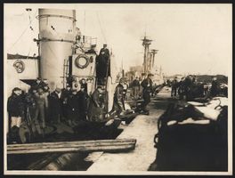 Fotografie 1. WK, An Bord von deutschem 