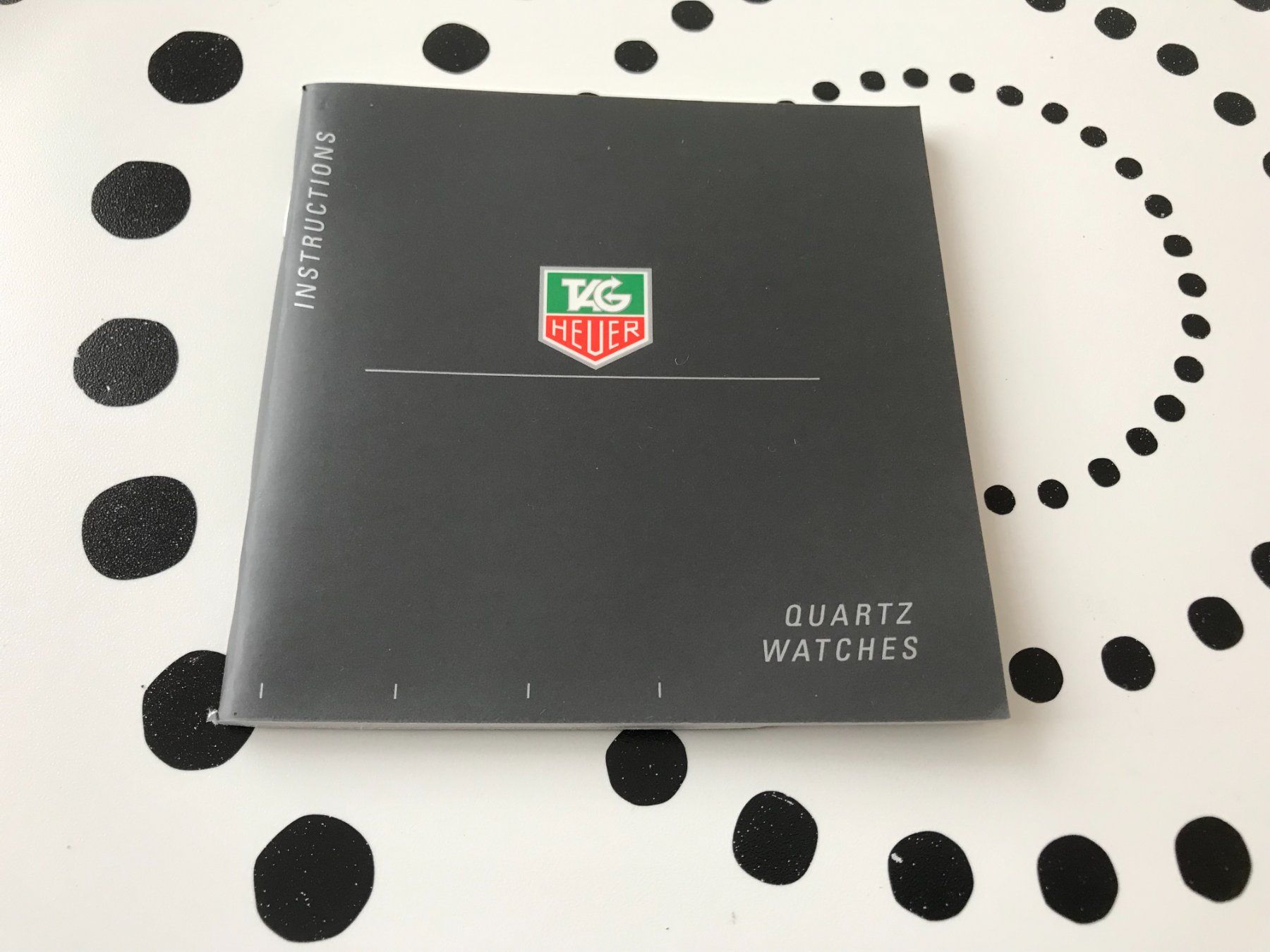 Documenti: TAG HEUER ORIGINAL - OPERATING INSTRUCTIONS - BOOKLET – Nuovo (secondo la descrizione) da Epalinges venduto da dream-watch