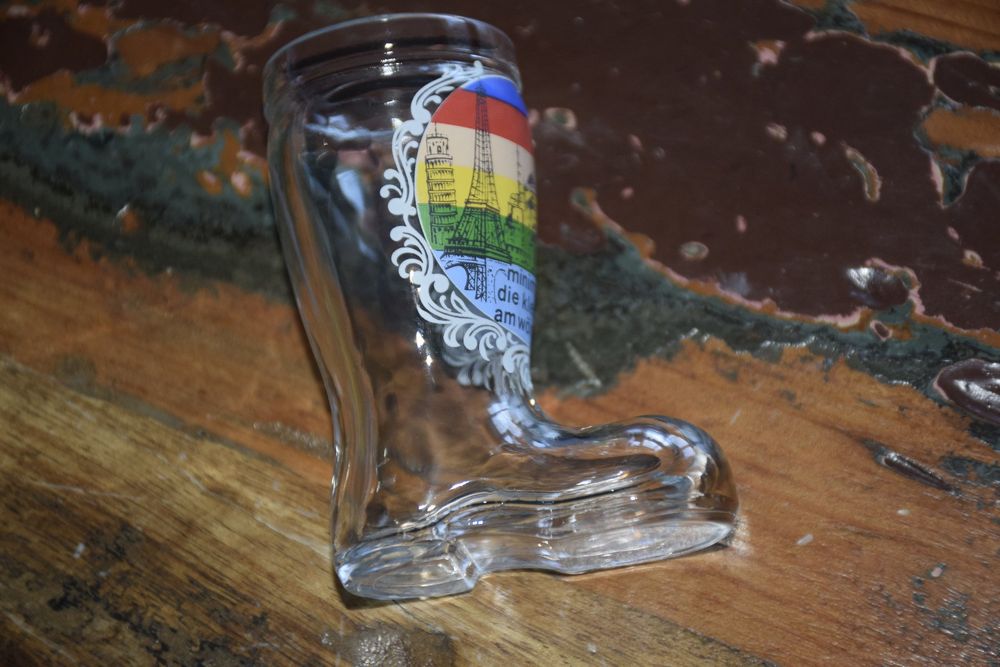 Schnaps Glas Stiefel Wörthersee | Kaufen auf Ricardo