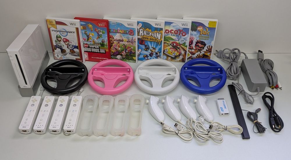 Grosses Wii Set für 4 Personen (HDMI) 1
