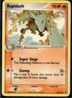 Rapidash EX Delta Species 52/113 Pokemon EN
