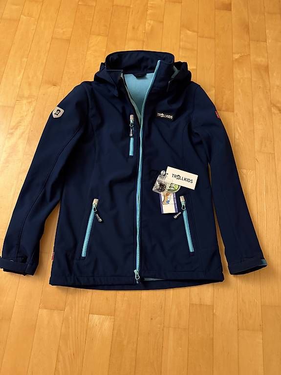 Trollkids Giacche & Cappotti: Trollkids Softshelljacke blau/türkis, Grösse 176 – Usato da Jona venduto da Sandra_76_ 1