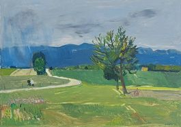 PEINTRE BERNOIS - Adrien Holy  (1898-1978)