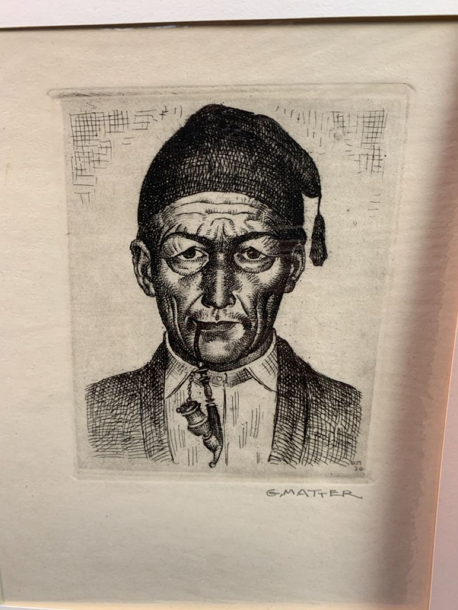 Dipinti: MATTER GOTTFRIED 1891-1967  Radierungen – Usato da Wolfhalden venduto da SecondAntique 3