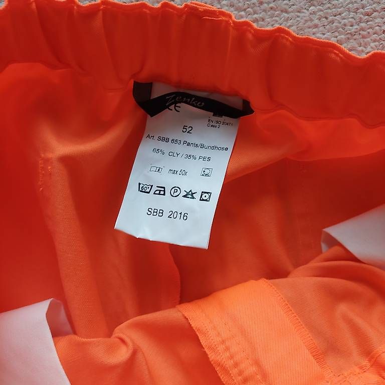 Hosen: Warnschutzhose Gr. 52 neu – Gebraucht aus Kollbrunn von bahati 3