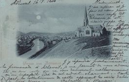 Adliswil   ZH  -  Mondschein-Litho     um 1901