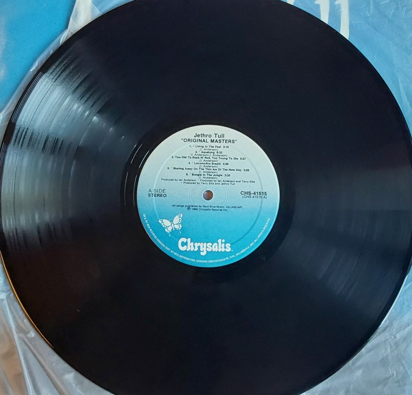Schallplatten: Vinyl LP - Jethro Tull - Original Masters - Canada 1985 – Gebraucht aus Villeret von Fil11 2