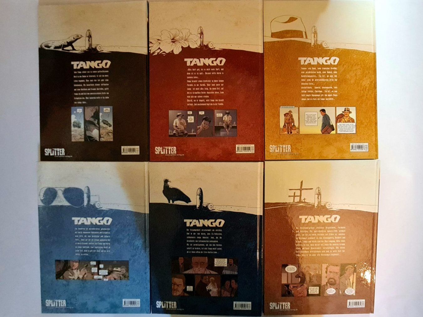 Fumetti: Tango Comic Set Band 1-6, Splitter Verlag – Nuovo (secondo la descrizione) da Aesch BL venduto da pri_fp8t 1