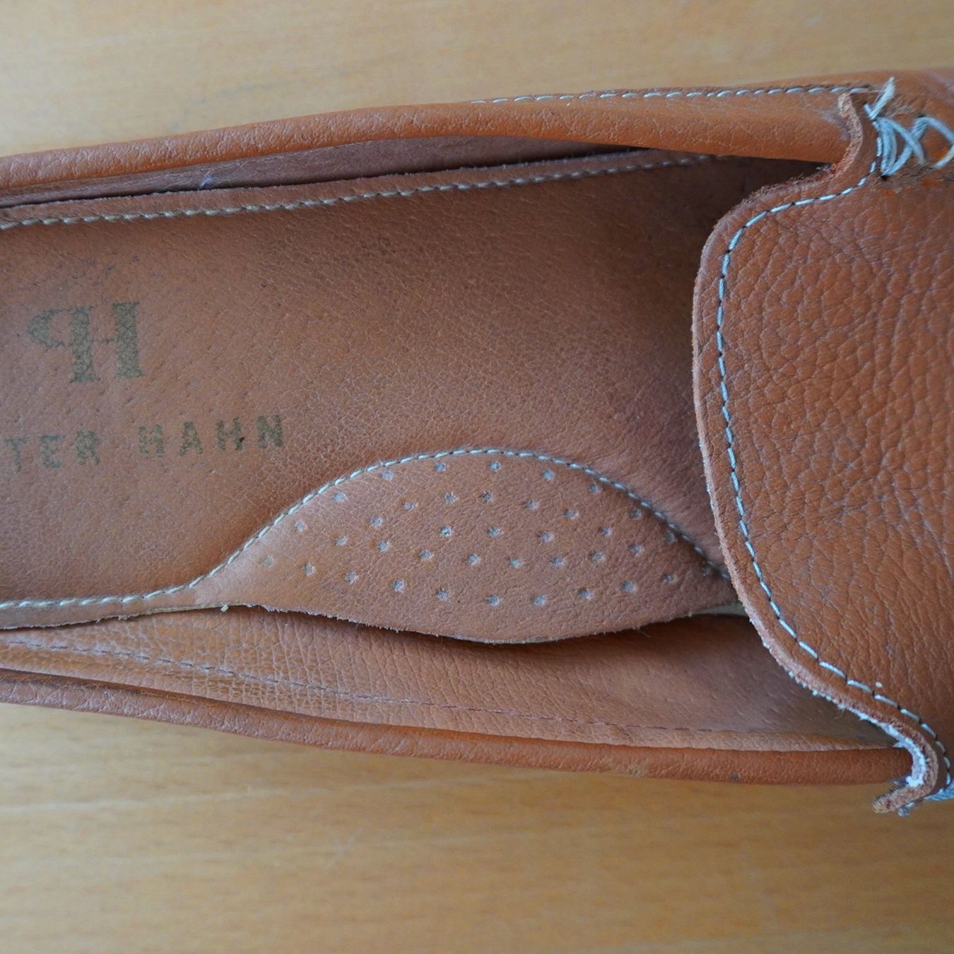 Peter Hahn Damenschuhe: Mokassin-Sabot Peter Hahn, cognac, Grösse 41 – Gebraucht aus Olten von HerGoodPieces 6