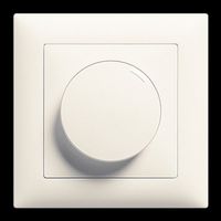 Feller Edizio Due UP LED-Universaldrehdimmer mit LED blau