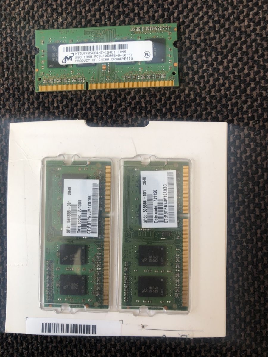 Corsair Memoria / RAM: RAM Memory - DDR3 PC3 - 12800S - Laptop SODIMM – Usato da Rueschlikon venduto da ShinyBlackRaven 1