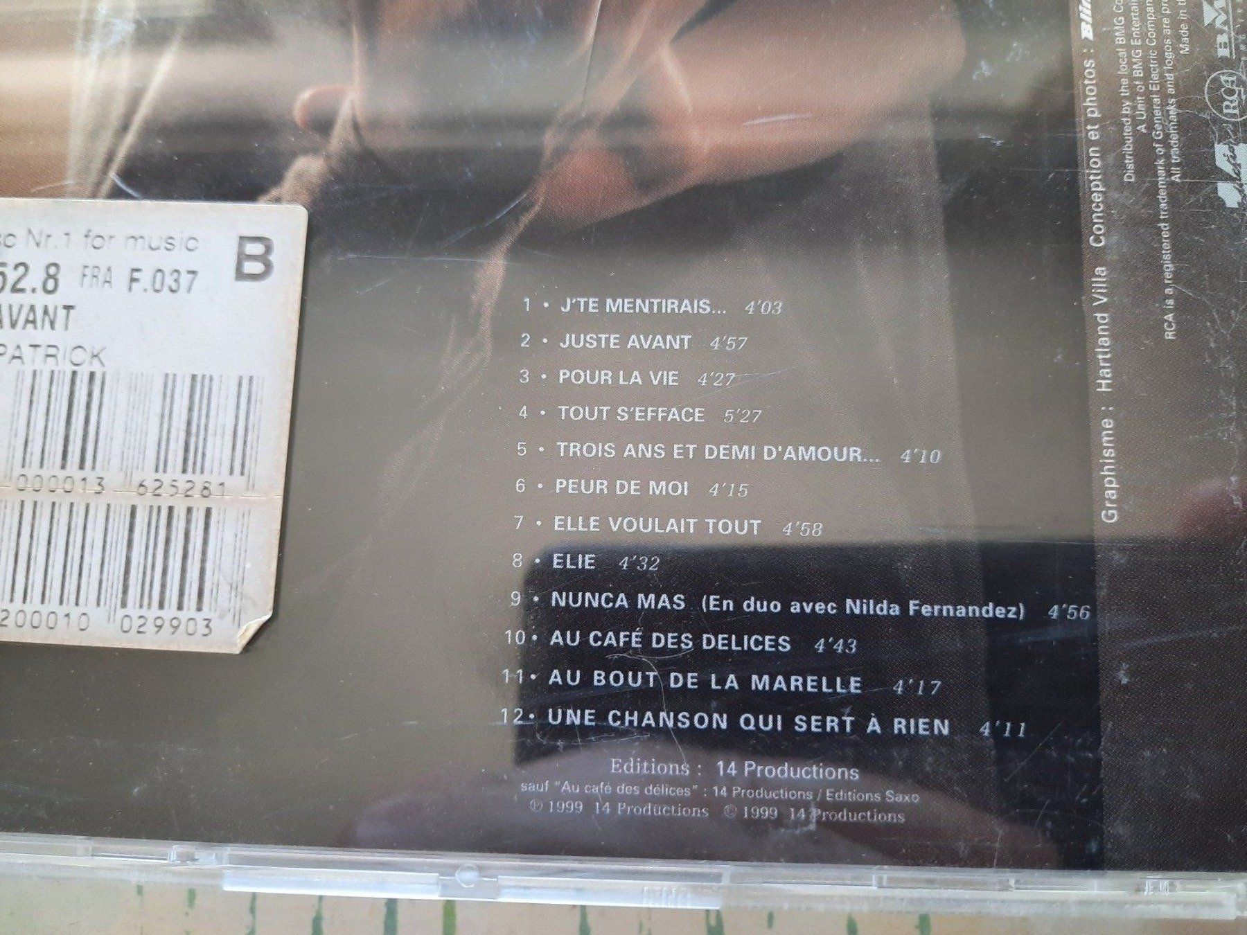 CDs: Cd Patrick Bruel - Just avant – Gebraucht aus Pully von bro_n52j 2