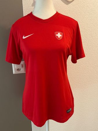 Nike Damen Trainingsshirt rot Dri-Fit  Gr. M