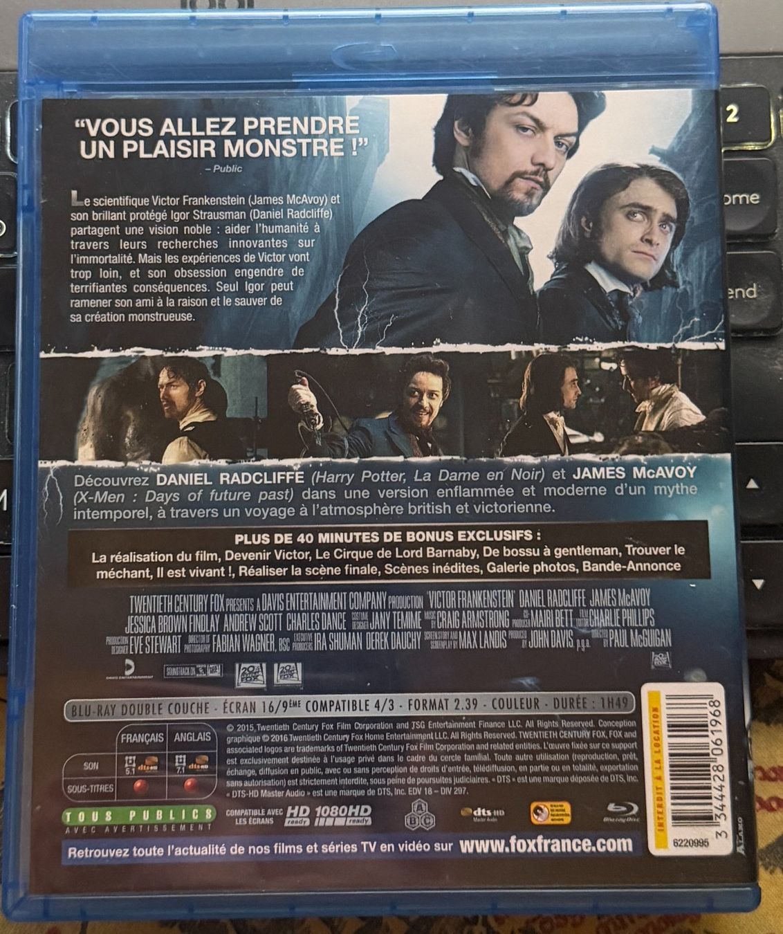 Tutti i DVDs: Docteur Frankenstein (2015) - Blu-ray – Usato da Semsales venduto da __Florian__ 2