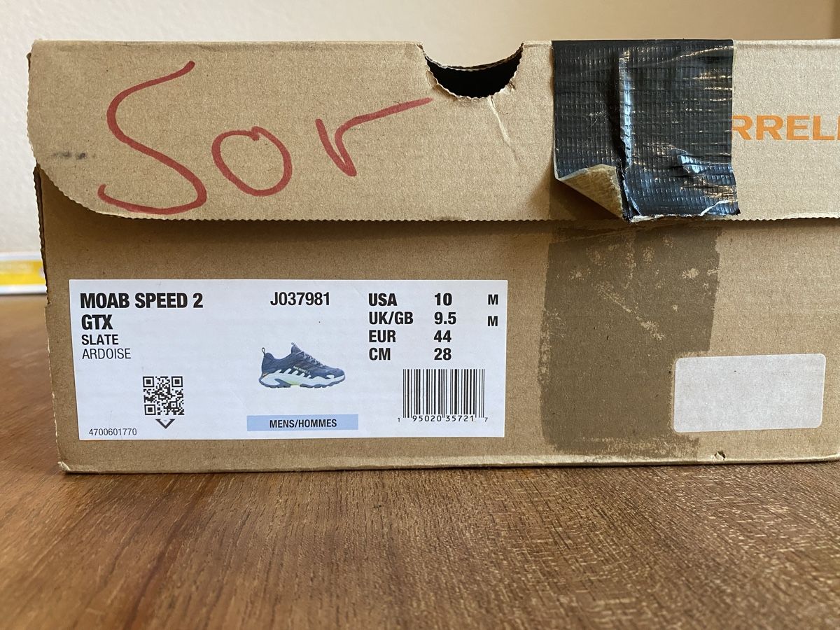 Herrenschuhe: Merrell Moab Speed 2 GTX 44 – Gebraucht aus Zürich von nso_x98z 7