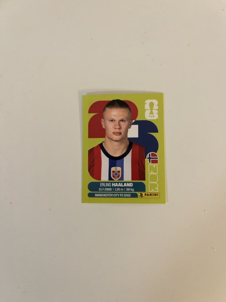 Panini Sammelbilder & Trading cards: Еrling Haaland Panini – Neu (gemäss Beschreibung) aus Luzern von Ro-maschka