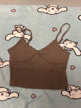 Tally Weijl Brown Tank Top