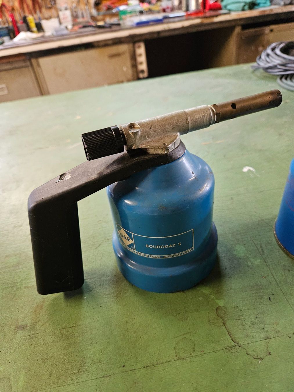 Löten & Schweissen: Soudogaz Lötbrenner mit Kartusche – Gebraucht aus Flamatt von 22oderso 2