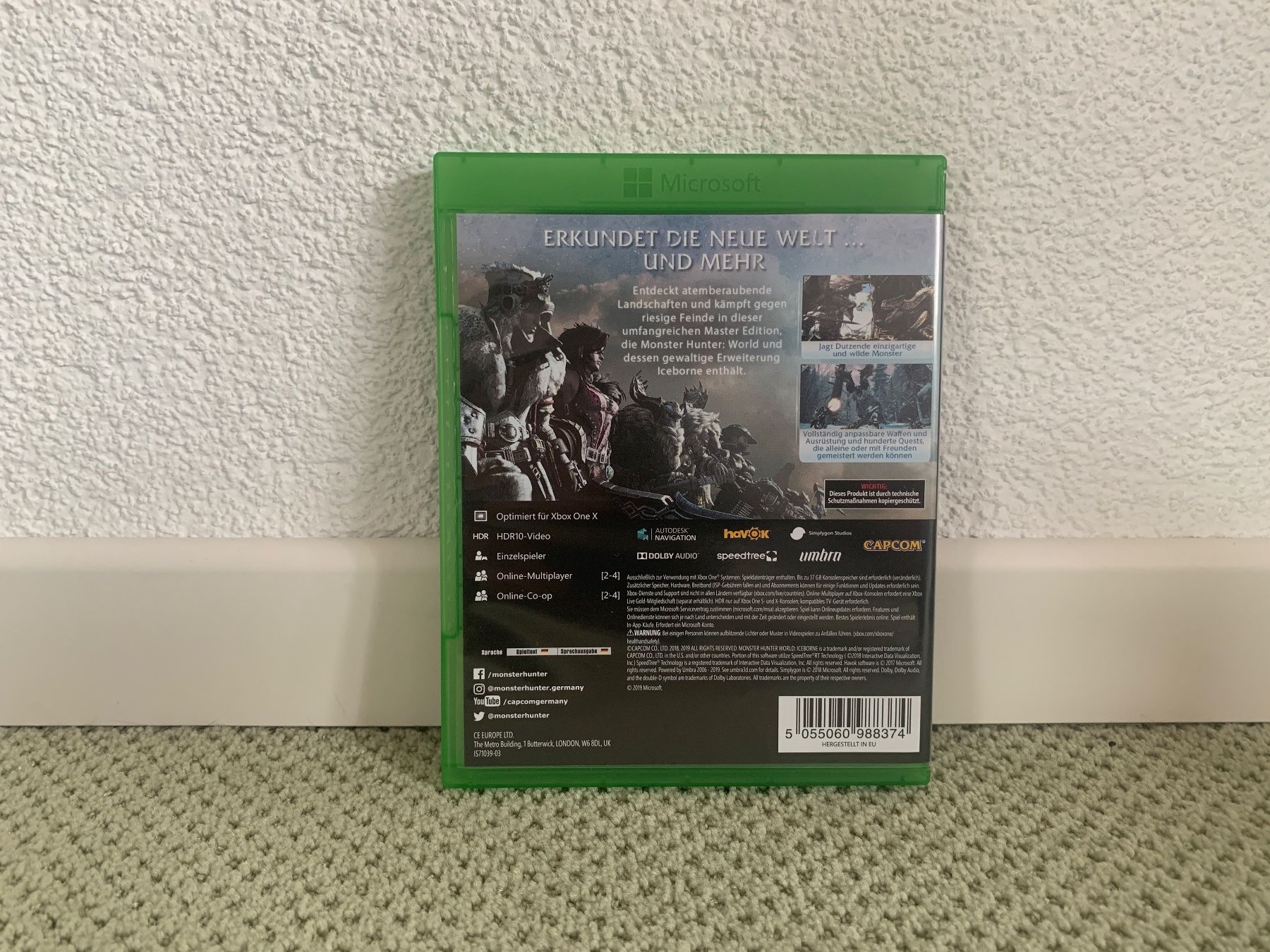Capcom Giochi: Monster Hunter World Master Edition (Xbox One) – Nuovo (secondo la descrizione) da Zürich venduto da fisadr90 1