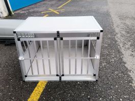 Hundebox Alu mit 2 Tür