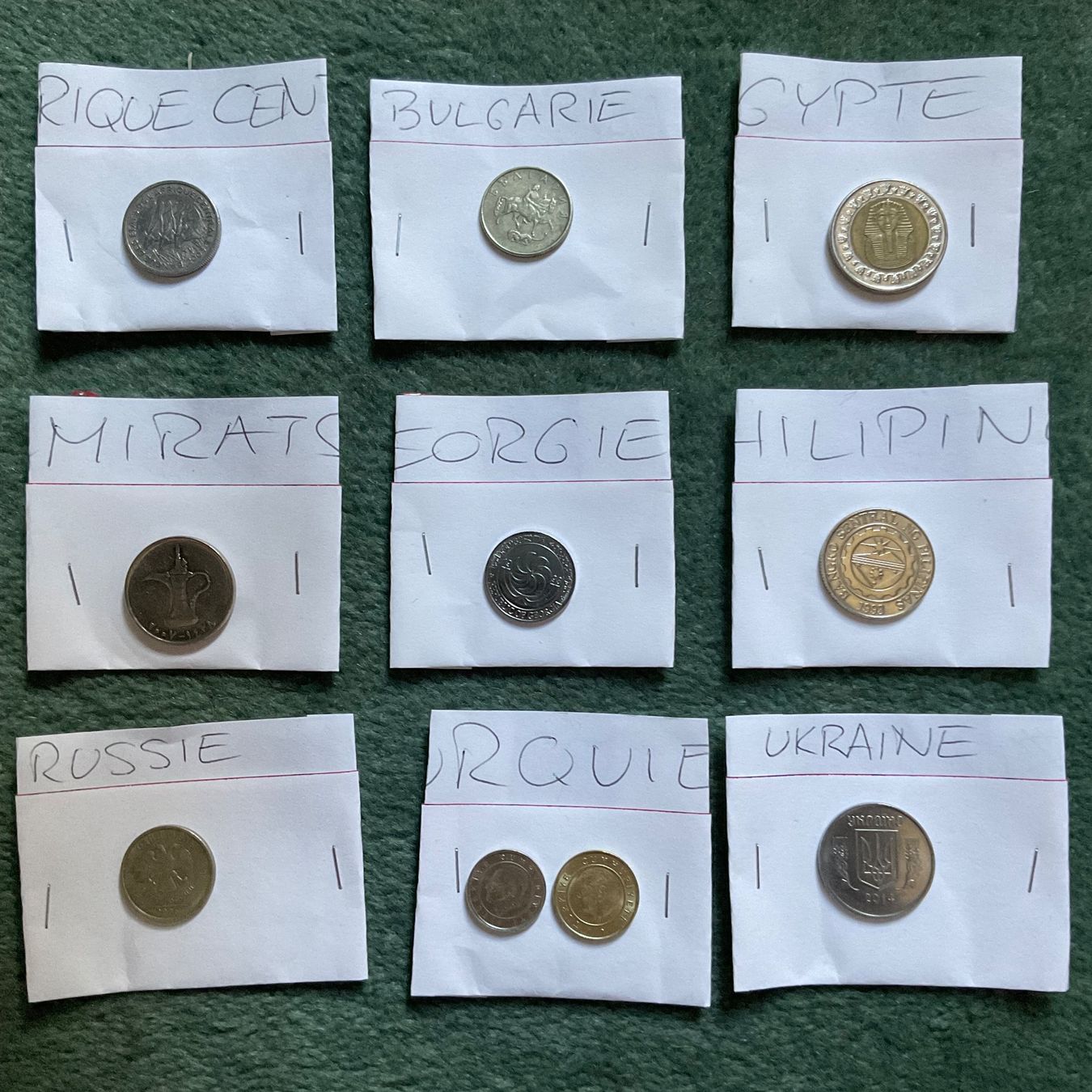 Tutti le monete: Divers pays – Usato da Carouge GE venduto da Petronille5