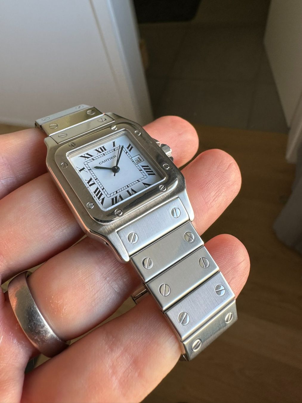Cartier Orologi: Cartier Santos Carrée 2960 – Usato da Villarepos venduto da aTimeAffair 2