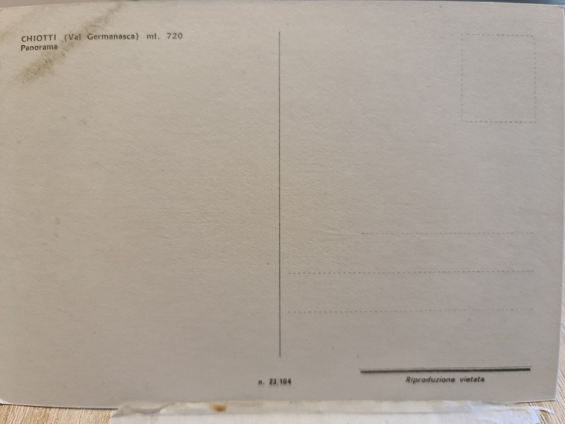 Cartoline postali: Ansichtskarte Chiotti – Nuovo (secondo la descrizione) da Dintikon venduto da Vexi 1