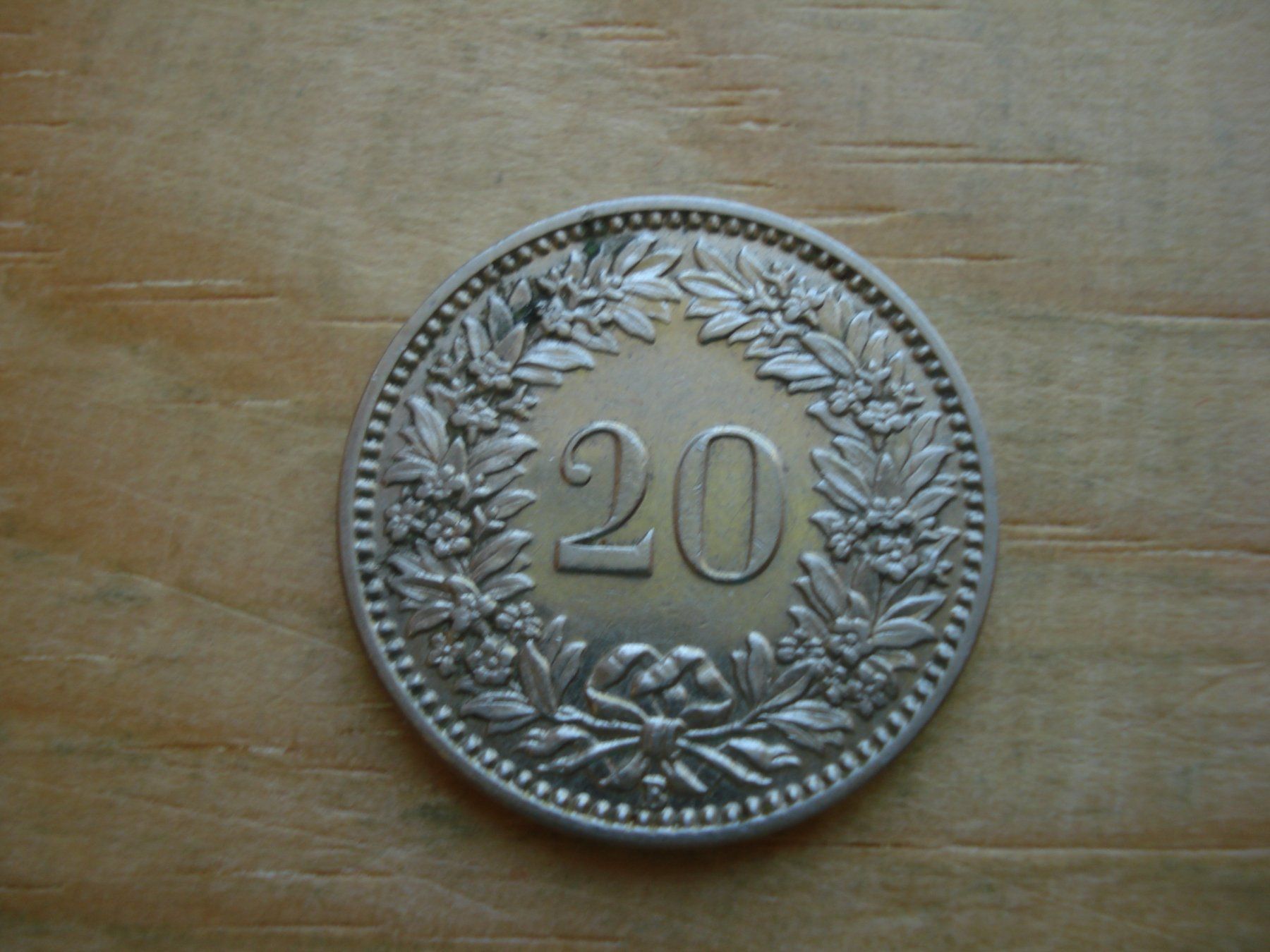 Alle Münzen: (S1) 20 Rappen 1912 – Gebraucht aus Erlach von Net-Coins 1